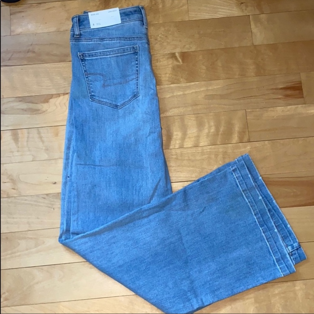 AE wide leg jeans
